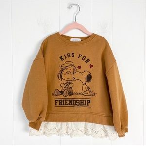 Zara Snoopy Sweatshirt